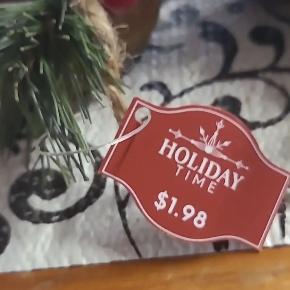 Holiday Time Brown Jingle Bell Garland